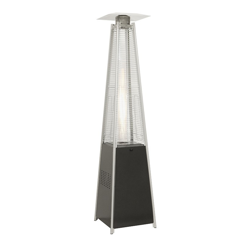 Panela exterior com tubo de vidro de quartzo. THULOS TH-EXT11