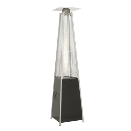 Panela exterior com tubo de vidro de quartzo. THULOS TH-EXT11