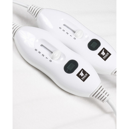 Electric underblanket 160 * 140 cm, washable, 2 temperatures, 2 adj...