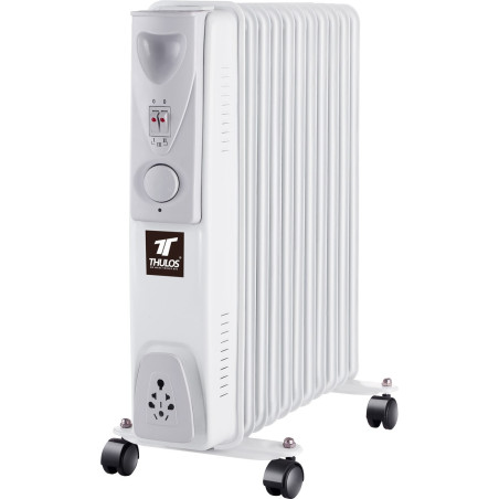 Oil radiator with 11 heating elements. Power: 2500W. THULOS TH-RAC2003