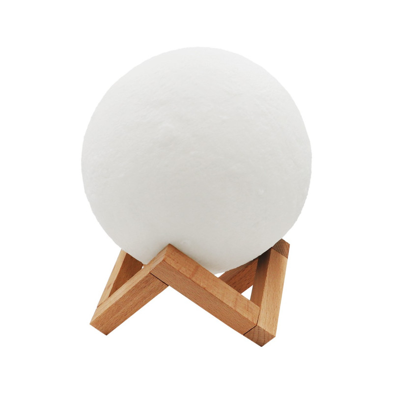 Lâmpada lunar, controle de toque, 15cm. THULOS TH-MN1