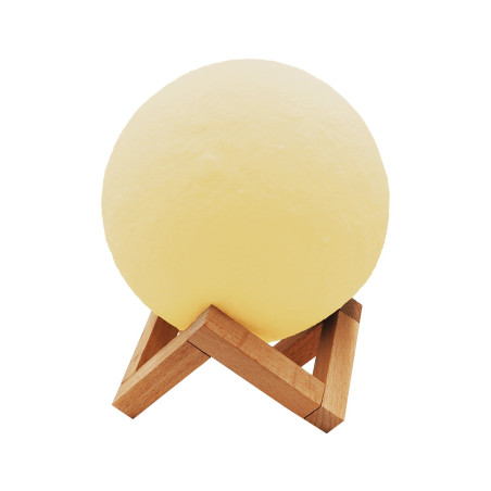 Lâmpada lunar, controle de toque, 15cm. THULOS TH-MN1