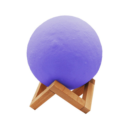 Lâmpada lunar, controle de toque, 15cm. THULOS TH-MN1