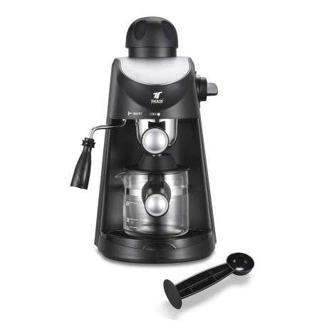 Cafetera eléctrica 0.75l, 6 tazas, jarra de cristal, ERP. THULOS TH...