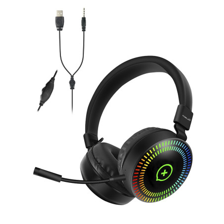3D Gaming Headphones, 7.1 Surround Microphone and Volume Adjustment...