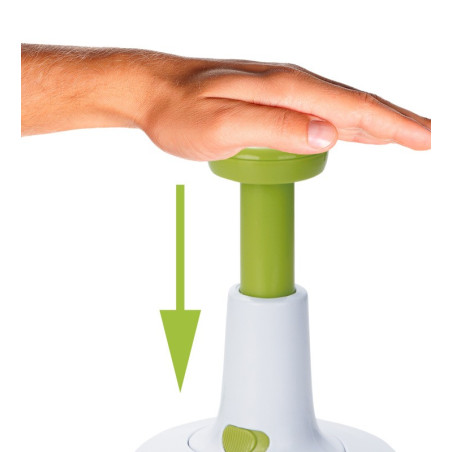 3 in 1: Chopper, blender and manual drainer. THULOS TH-KA038.