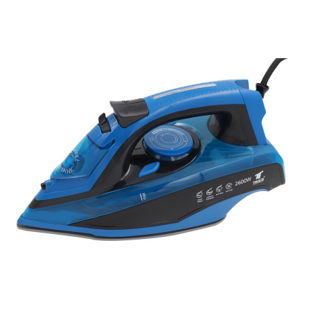 Ferro a vapor com base em cerâmica. Potência 2600W. THULOS TH-PV2603