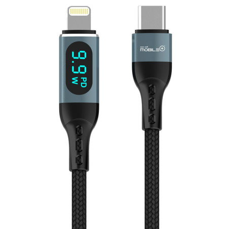 Cabo USB Tipo-C a Lightning, longitud cable: 1 m. MOBILE+ MB-1029