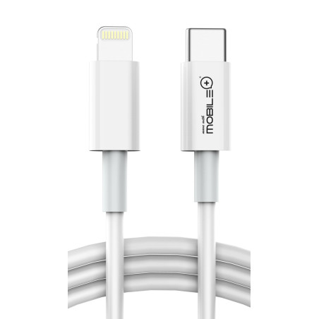 USB Type-C to Lightning cable, cable length: 1 m. PD20W Fast Charge...