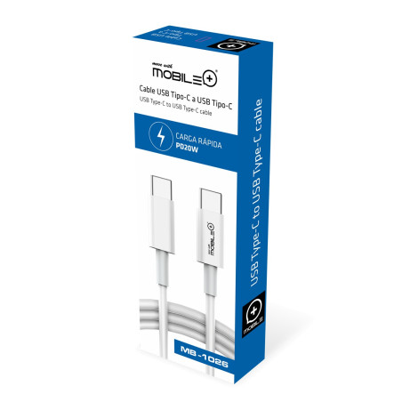 USB Type-C to USB Type-C cable, cable length: 1 m. PD20W Fast Charg...
