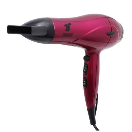 Secador de cabelo 1600-2000W. Inclui difusor e concentrador. THULOS...