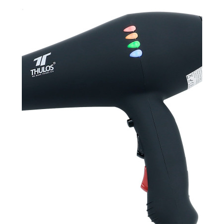 Secador de cabelo iónico com luzes LED. 2000W. Inclui difusor e con...