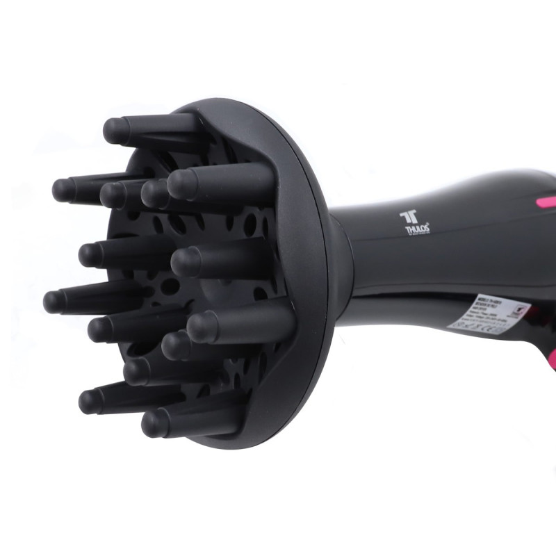 Hair dryer, 2 speeds, 3 temperatures, 2000W, with diffuser and conc...