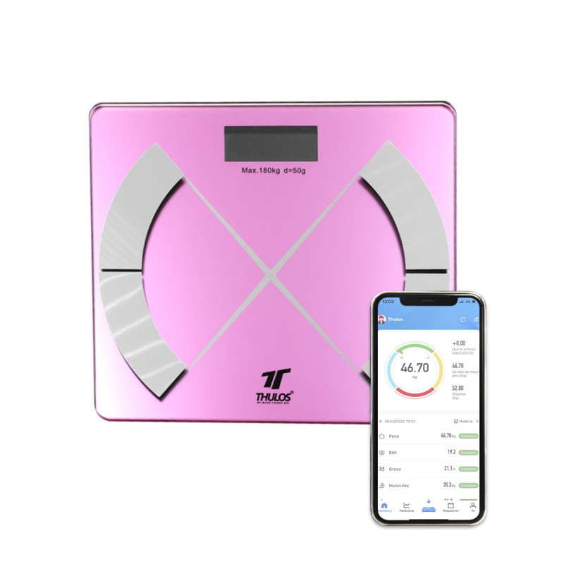 Balança de banheiro BLUETOOTH, várias medidas. APLICATIVO para iOS ...