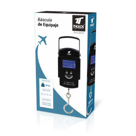 High precision luggage scale. Cap: 50KG THULOS TH-LSC01