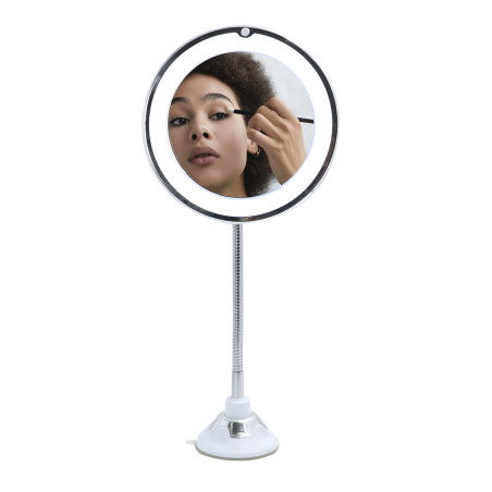 Mirror With LED Lights, 10x Magnification, 180º Rotation. THULOS TH...