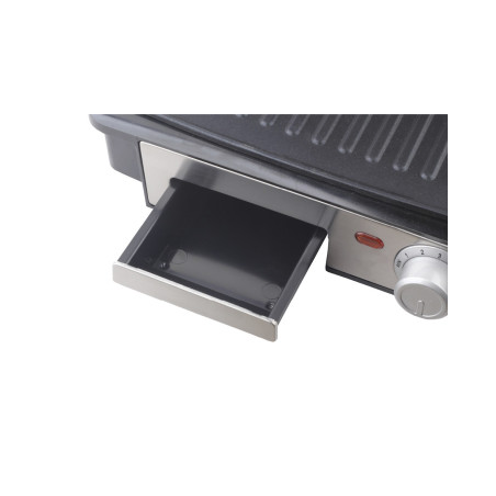 Panini Grill 2200W, abertura 90º e 180º. THULOS TH-GP203