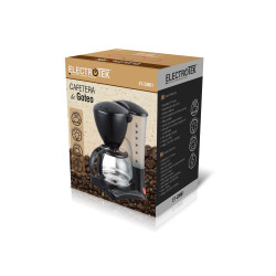 Drip Coffee Maker, 5-6 Cups, 550W. ELECTROTEK ET-CM61 2