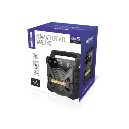 Altavoz Portátil Wireless GO-ROCK GR-50 Go-Rock Inicio GR-50