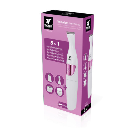 5 in 1 Body Shaver, Removable Heads. THULOS TH-BY15