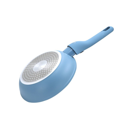 Frying Pan Non-stick Coating Stone Effect Ø20, Ø24, Ø 28 cm. BLUE S...