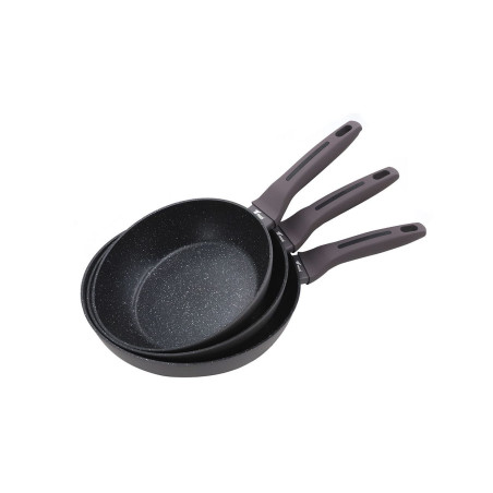 Sartén Profunda con Revestimiento Antiadherente Efecto Piedra Ø24, Ø26, Ø28cm. THULOS TH-FRP DEEP SERIE Thulos Inicio TH-FRP-...