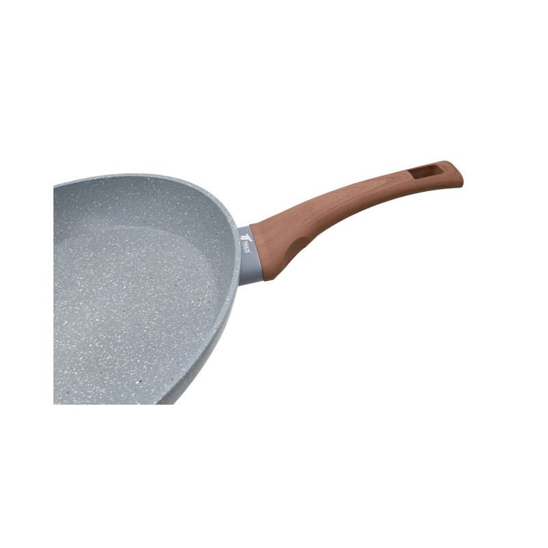 Efeito de pedra antiaderente da frigideira Ø20, Ø22, Ø24, Ø26, Ø28,...