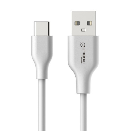 Cabo de carga rápida e transmissão de dados USB-A para Tipo-C, comp...