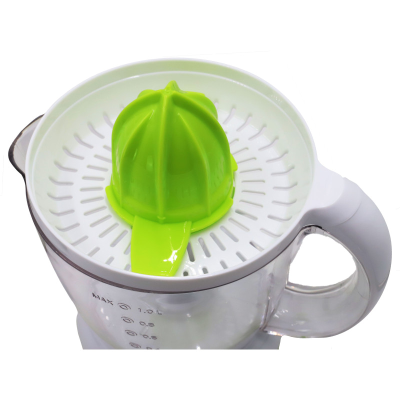 Electric juicer 1.0L. Rotates in both directions. Power: 40W.