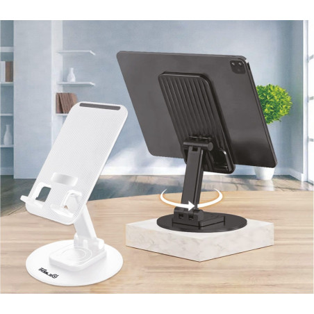 Soporte giratorio para teléfonos móviles y tablets 4"-12.9" Thulos Inicio MB-SG361