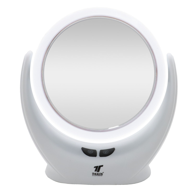 Makeup mirror with LED light and fan. THULOS TH-BY19