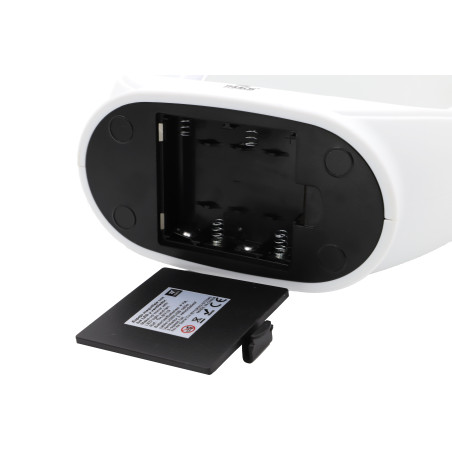 Espelho de maquiagem com luz LED e ventilador. THULOS TH-BY19