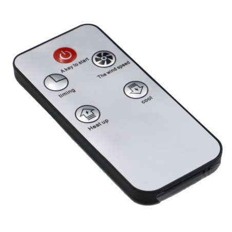 Mini Aquecedor de Tomada, 2 Velocidades, 400W e Controle Remoto - T...