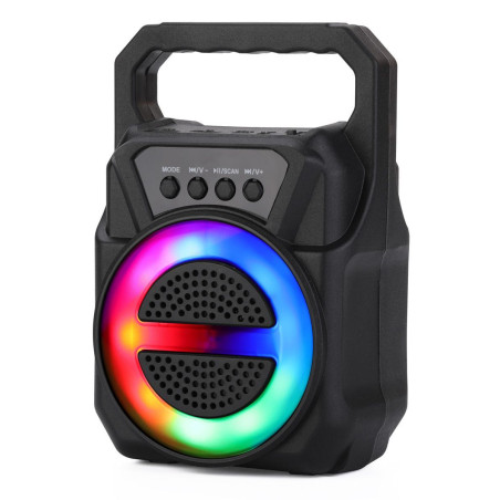 Portable speaker TWS Wireless, LED lights, power: 5W. GO-ROCK GR-66