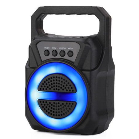 Portable speaker TWS Wireless, LED lights, power: 5W. GO-ROCK GR-66