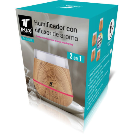 Humidifier with Aroma Diffuser. THULOS TH-DH1782