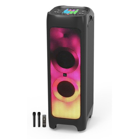 TWS Karaoke Tower Speaker, 500W, includes remote control and 2 Wire...
