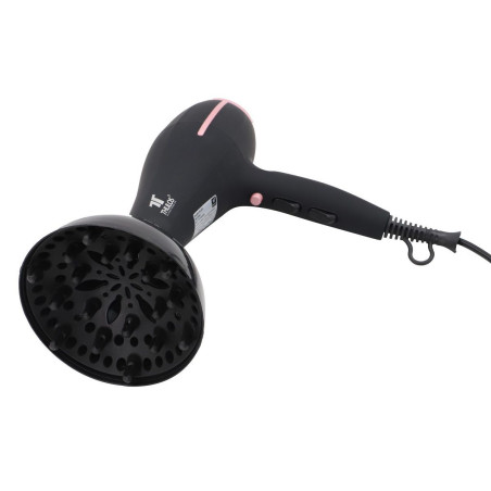 Hair dryer, 2000W, 2 speeds and 3 temperature settings, cold air bu...