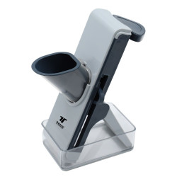 Kitchen Mandoline, 2 tipos de corte, grosor ajustable. THULOS TH-KA049