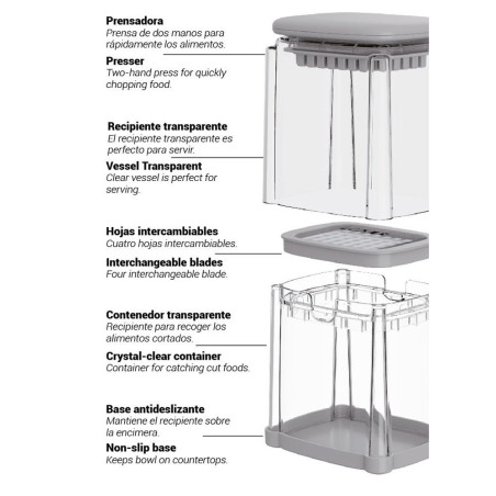 Picador de Alimentos CHOP BOX. THULOS TH-KA048