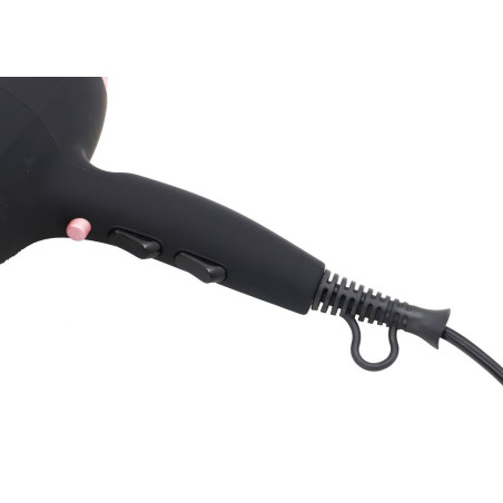 Secador de pelo, 2000W, 2 velocidades y 3 ajustes de temperatura, botón aire frío, con difusor y concentrador. THULOS TH-HD20...