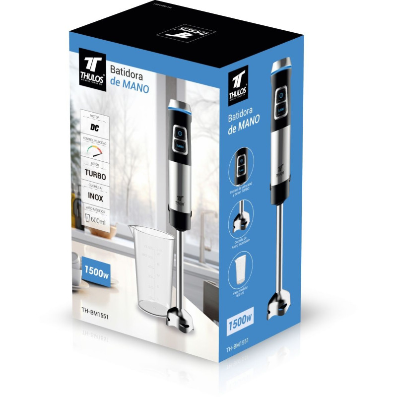 Hand blender, 1500W, DC copper motor. THULOS TH-BM1551