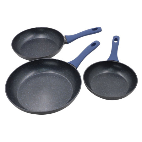Conjunto de 3 frigideiras Ø20, Ø24 e Ø28 cm. Adequado para todos os...