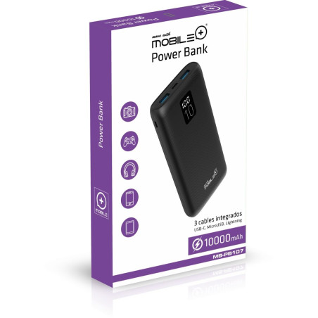 Power Bank, 10000 mAh, PD20W+22,5W. MOBILE+ MB-PB107