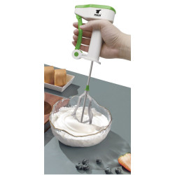 Batedeira Manual com Batedores de Aço Inoxidável. THULOS TH-KA052