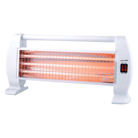 Quartz heater, 3 temperature settings, safety system in case of tip...