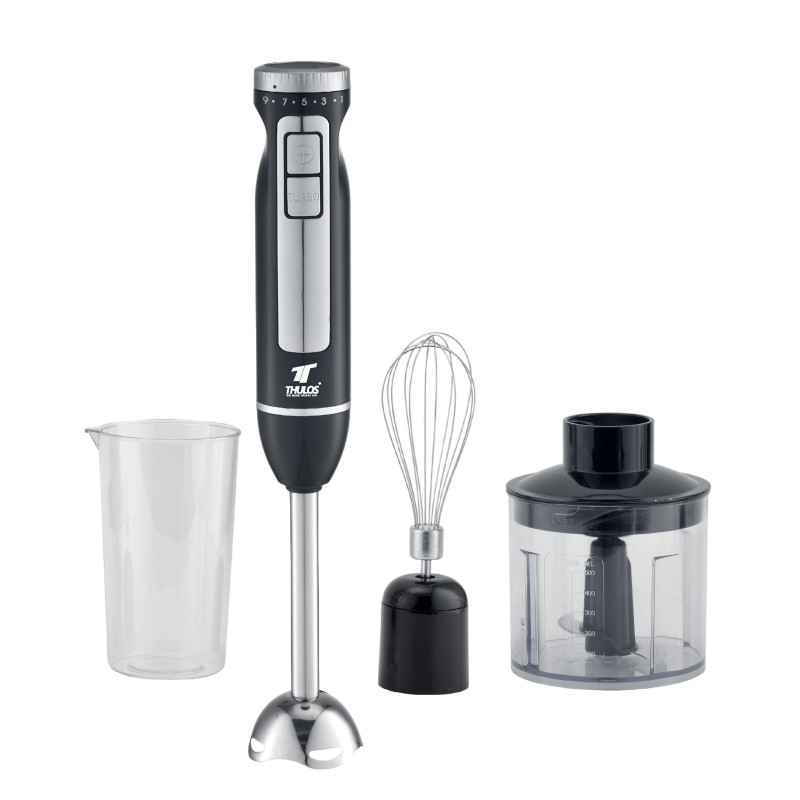 4-in-1 Hand Blender Set. Variable speed control and TURBO function....
