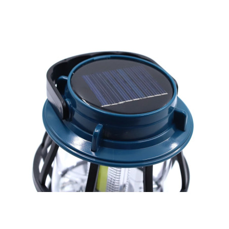 Camping lamp with USB or solar charging. THULOS TH-OA4005
