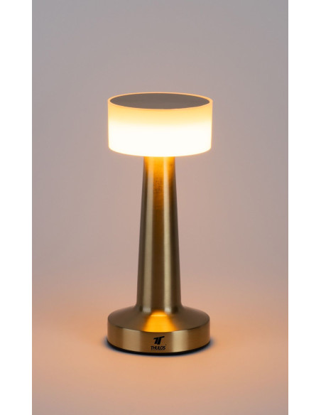 Cordless LED Lamp, rechargeable battery 1200 mAh, 3 light modes. TH...