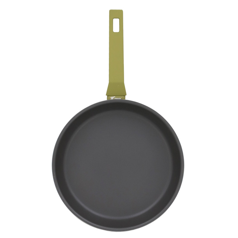 Set of 3 aluminium frying pans, sizes: Ø20, Ø24, Ø28 cm. THULOS TH-...